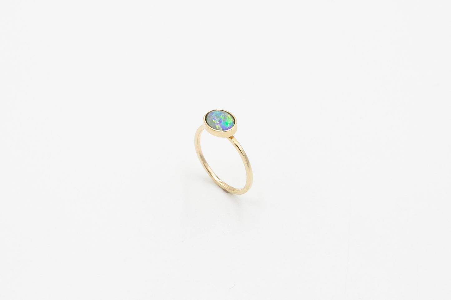 Oval Opal Ring