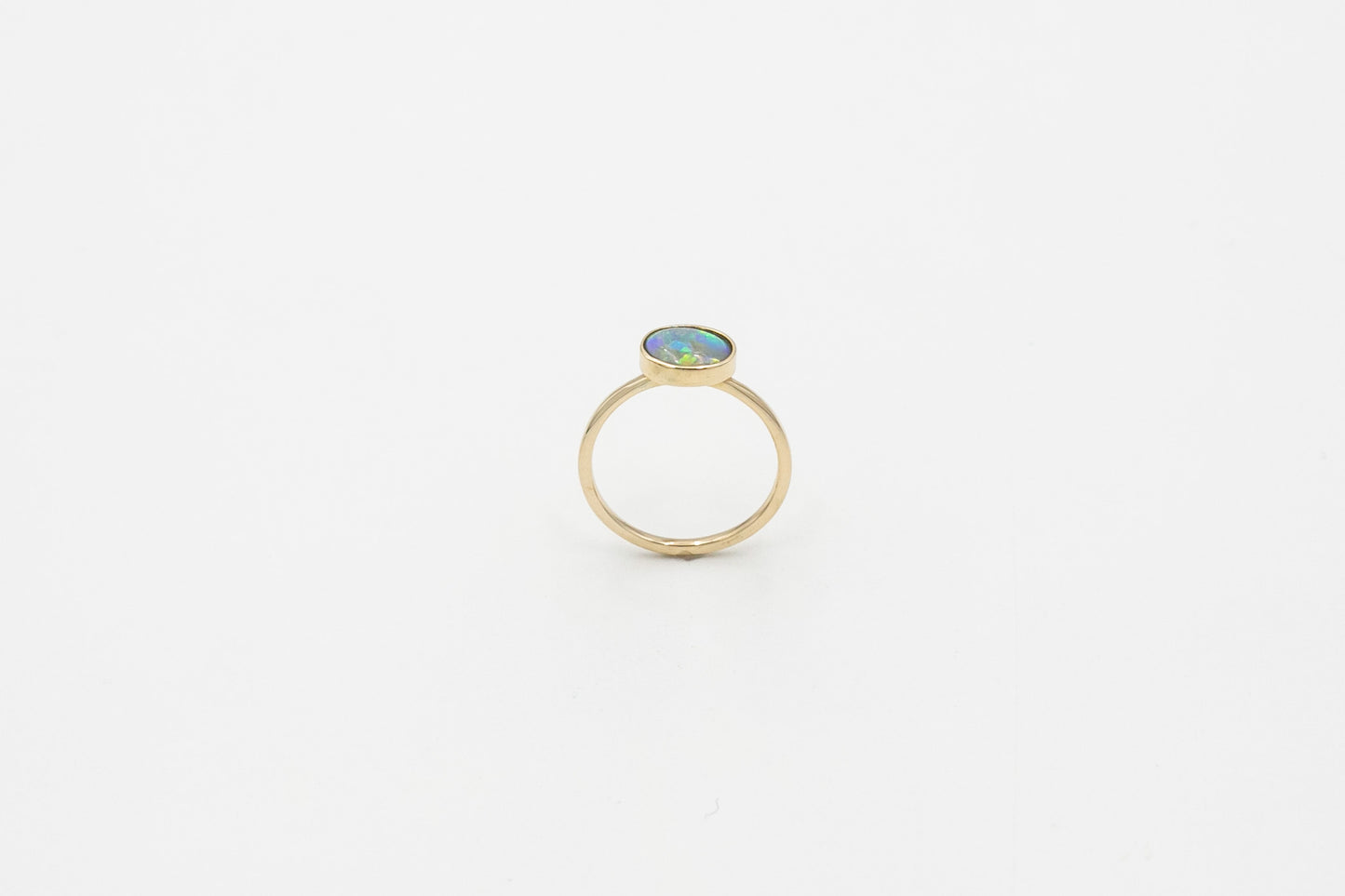 Oval Opal Ring