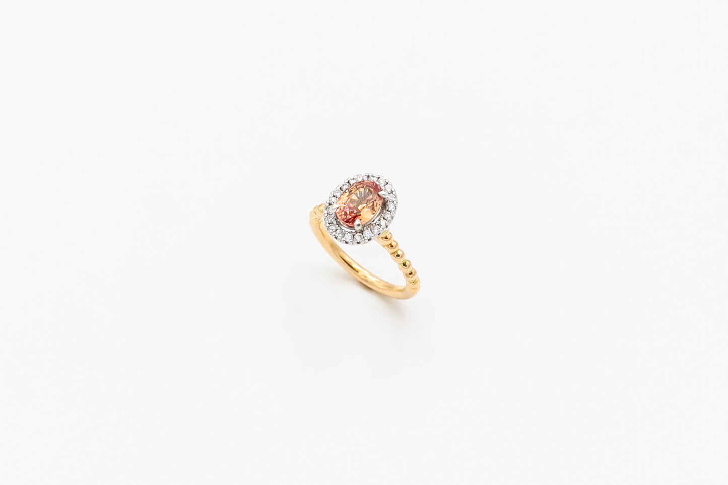 First Blush Sapphire & Diamond Ring