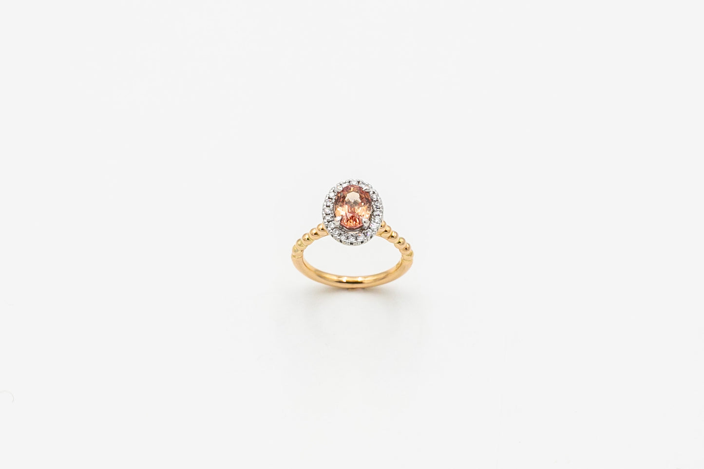 First Blush Sapphire & Diamond Ring