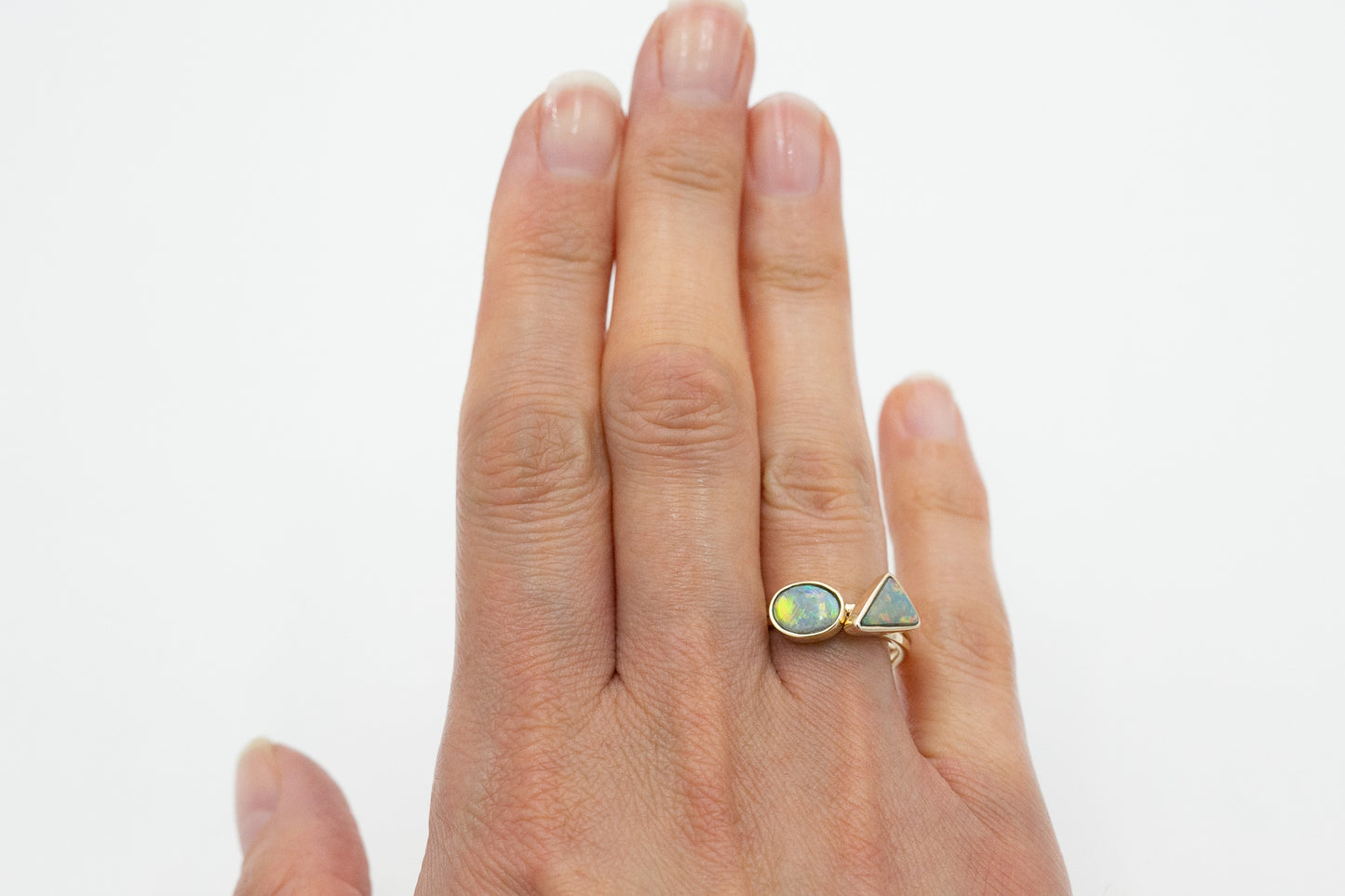 Oval Opal Ring