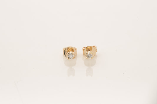 Diamond Stud Earrings