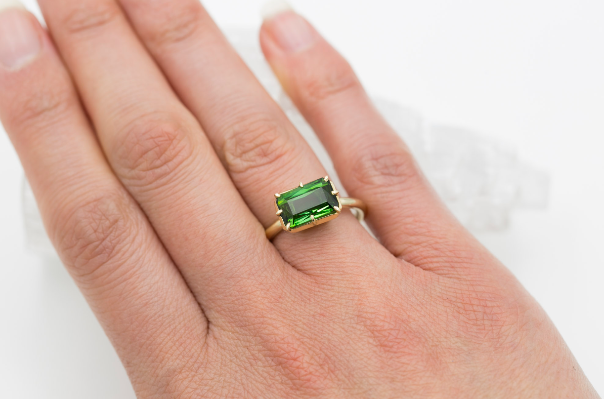 Zephyr Tourmaline Ring